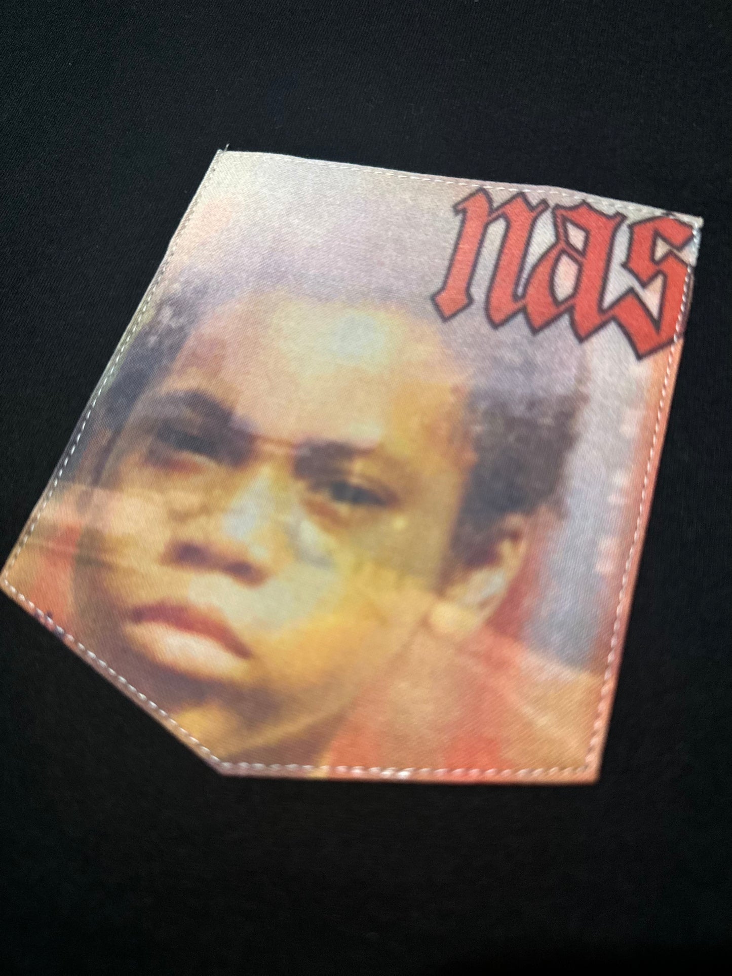 nas illmatic unisex pocket t shirt