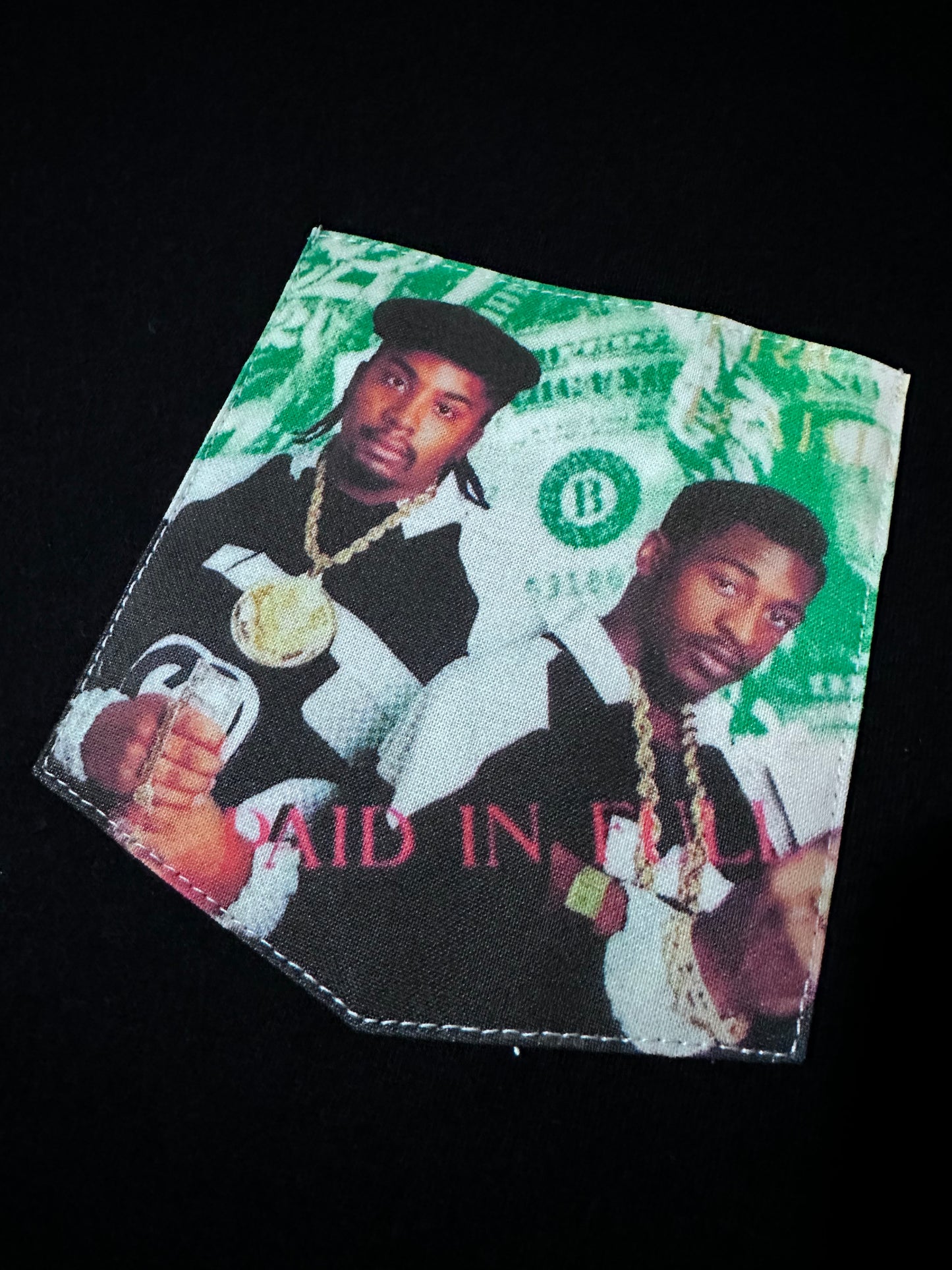 eric b & rakim paid in full unisex pocket t shirt